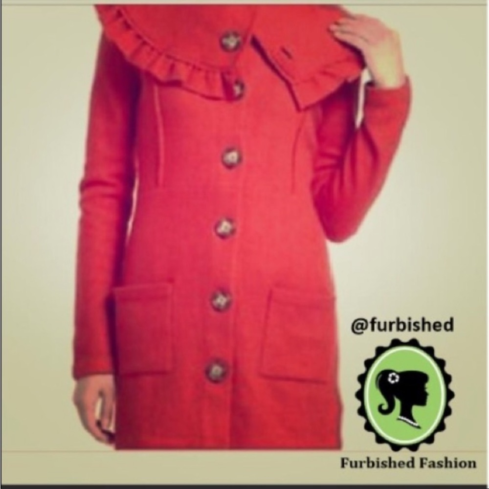 Anthropologie Fall Statement Jacket - image 5